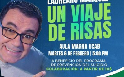 Laureano Márquez se une a la Campaña de la Escuela de Psicología de la UCAB para la prevención del suicidio en Venezuela